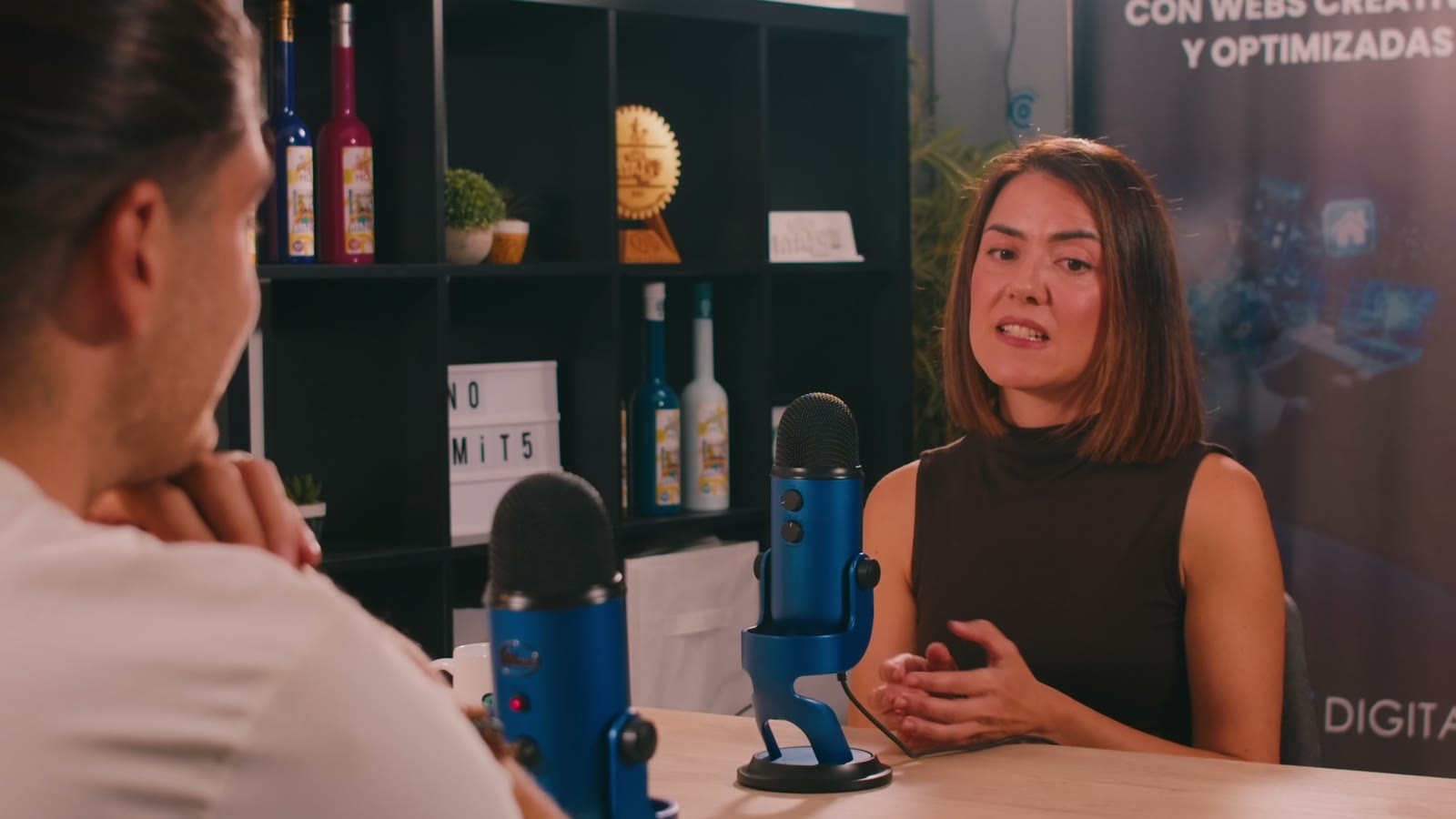 Carmen Quesada durante su entrevista en Sin Atajos sobre sistemas y delegación